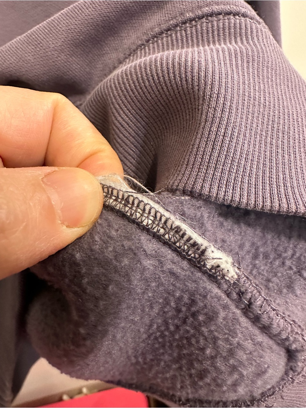 Carhartt WIP Crewneck Sweatshirt Purple/Lilac Size L Heavyweight ptp23 - Picture 6 of 9